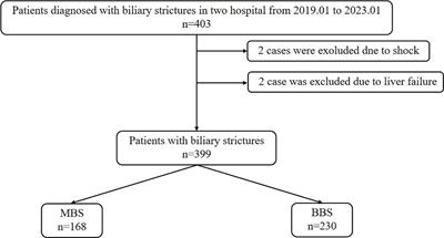 A machine learning-based predictive model for biliary stricture attributable to malignant tumors: a dual-center retrospective study